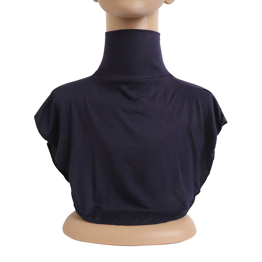 Picture of mercerized cotton collar set arabian ladies collar high collar set neck in stock wholesale H010
