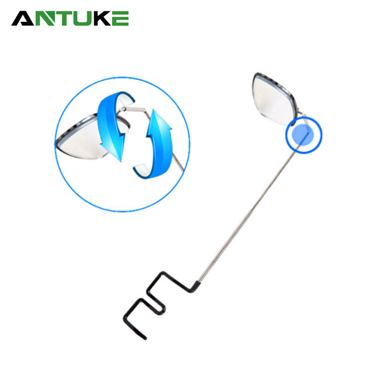 Bicycle sunglasses rearview mirror safety flat mirror 360 degree rotating riding rearview mirror