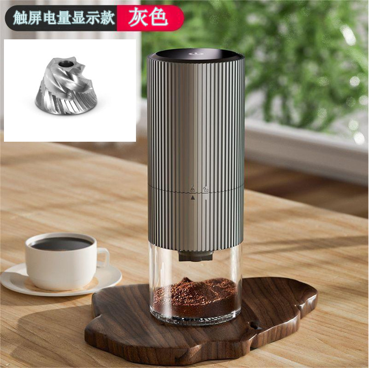 Picture of Cross-Border Portable Electric Coffee Grinder USB Rechargeable Coffee Grinder Coffee Grinder New