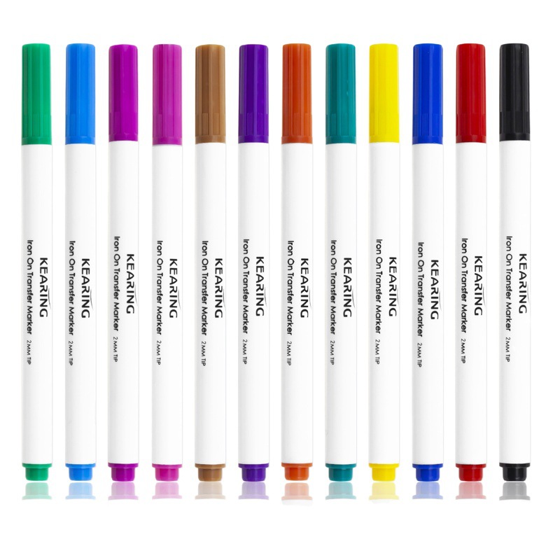 Keling Thermal Transfer Pen Hot Stamping Set Transfer Color Painting Pen Fabric Marker Pen Washing Non-fading Clothing DIY