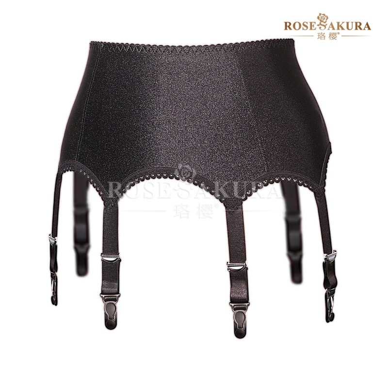 Luoying 8383 high-end garter belt plastic buckle metal gourd buckle flash European and American stockings stockings accessories