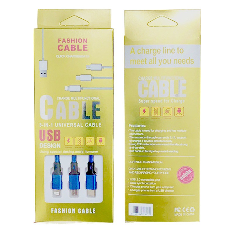 Huang Tengxuan Data Cable Packaging Box Gift Cardboard Universal Packaging Foldableing Paper Box Boutique Custom Gift Box Color Box