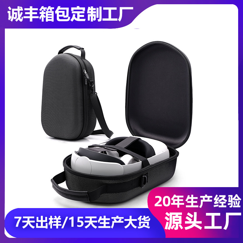 Source Factory Pico2Vr Glasses Cosmetics Bag Anti-Fall, Waterproof, Dustproof Satchel Hard Shell Head-Mounted Glasses Storage Box