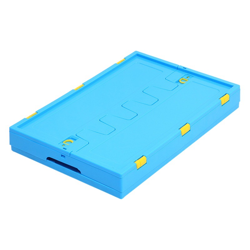 Factory supply 600-280 thickened food packaging folding box with lid PP plastic box fresh delivery turnover box