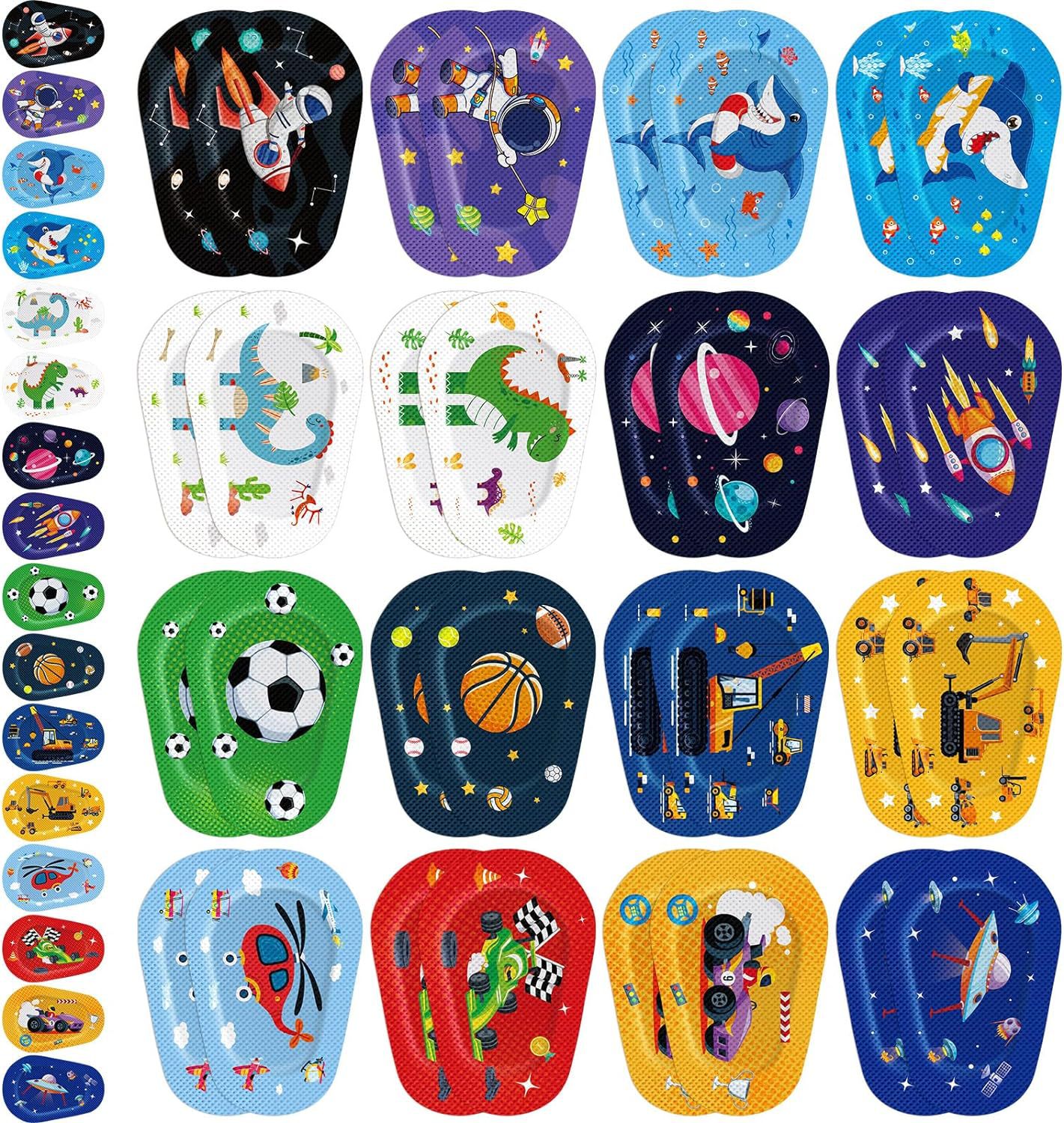 Picture of Amblyopia shading eye patch full cover children strabismus correction training single-eye shielding single-eye mask glasses mask eye patch