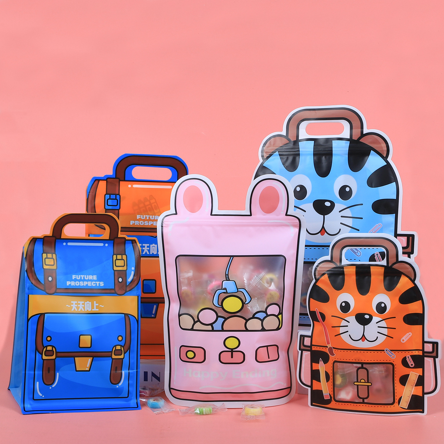 Handbag, School Bag, Daily Improvement Bag, Birthday Bag, Cute Packaging Bag, Student Gift, Holiday Gift Bag
