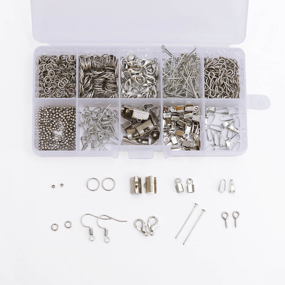 Picture of New diy earrings accessories earrings material bead pliers set material bag with tools handmade accessories