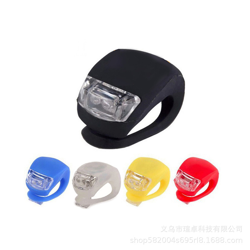 Wholesale Bicycle Light Kids Scooter Frog Light Mountain Bike Night Ride Balance Car Light Bicycle Tail Light Equipment