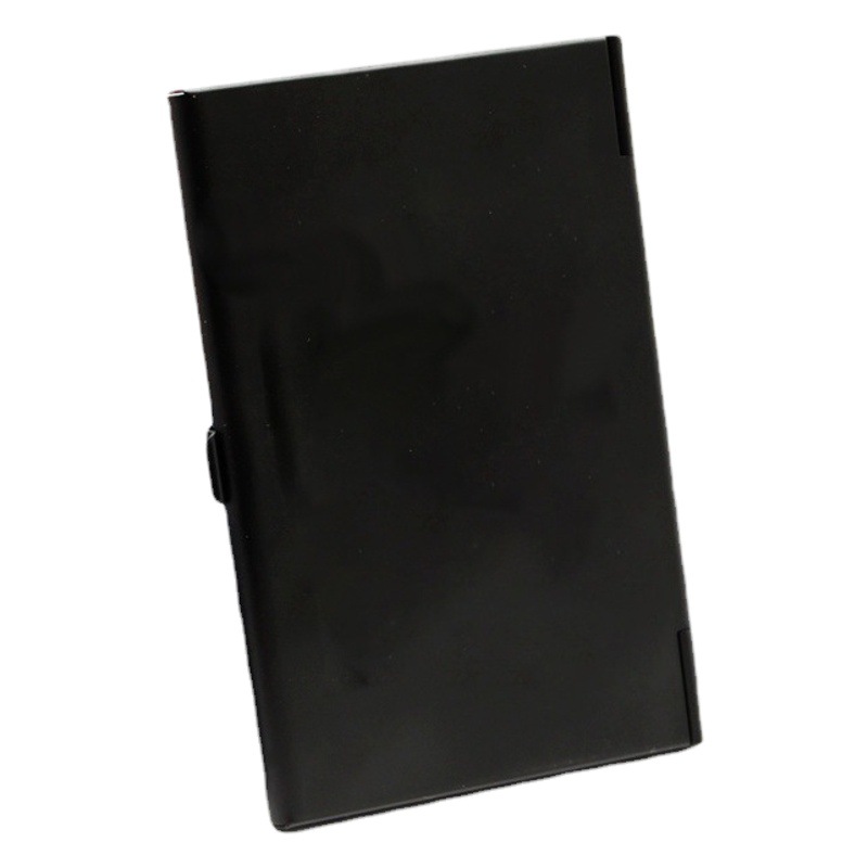 Business card holder metal business card case aluminum alloy business card case laser engraving advertising promotional gift lettering logo