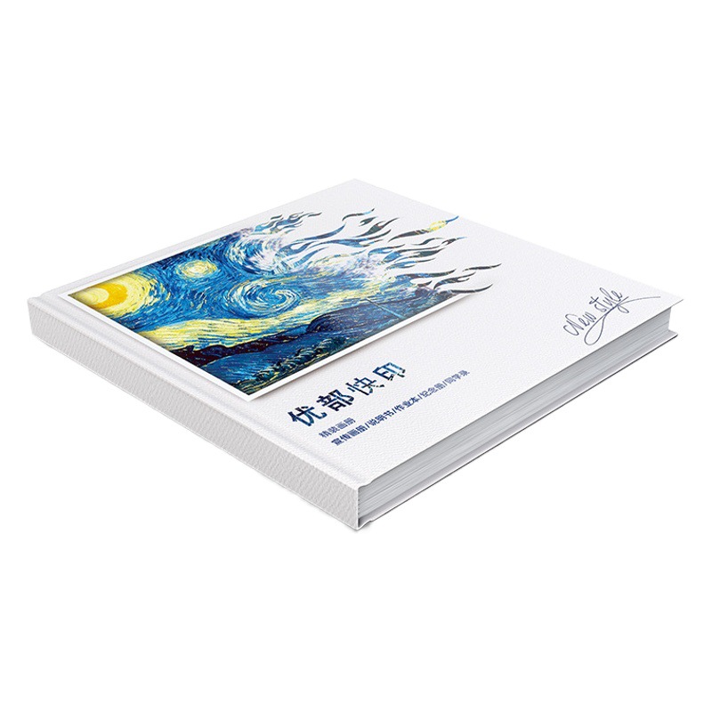 Company-defined album printing instructions textbook enterprise brochure system tri-fold page design album for brochure printing