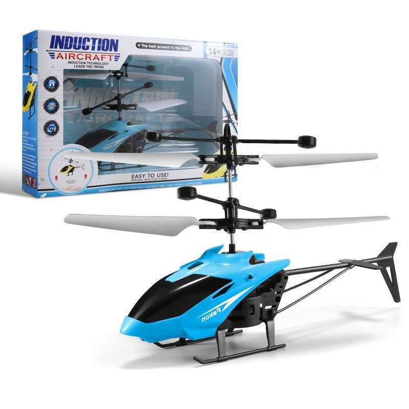 Picture of Tiktok induction helicopter hand induction remote control aircraft children's toy aircraft stall hot sale charging wholesale