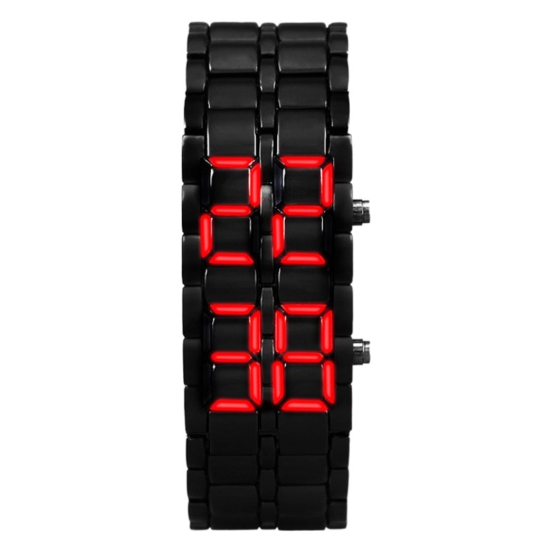 Picture of Foreign Trade Cross-Border Popular Led Lava Watch Binary Led Student Couple Watch Led Digital Watch Chain Hand