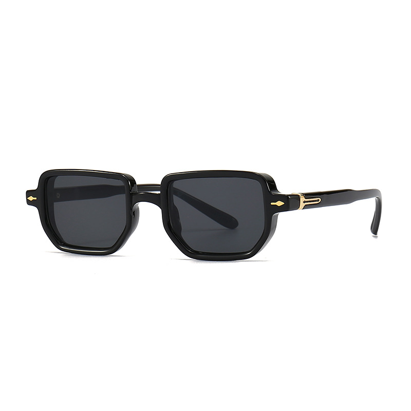 Picture of European and American Cross-Border Trendyy Street Photography Retro Literary Sunglasses Modern Charm Ins Style Anti-Blue Light Sunglasses 6037