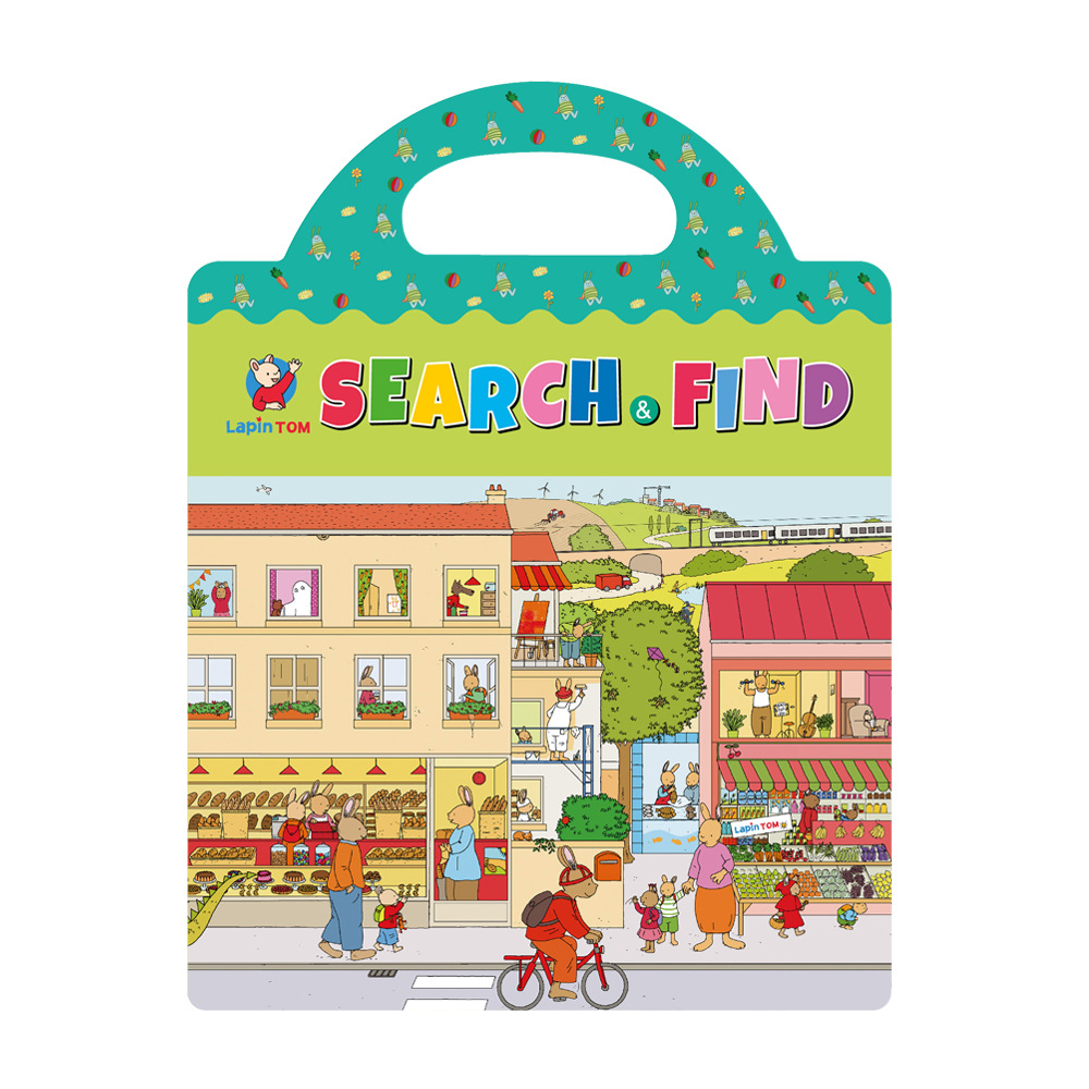 Picture of Cross-border DIY fun children's scene sticker book early education concentration training can be moved repeatedly paste quiet book