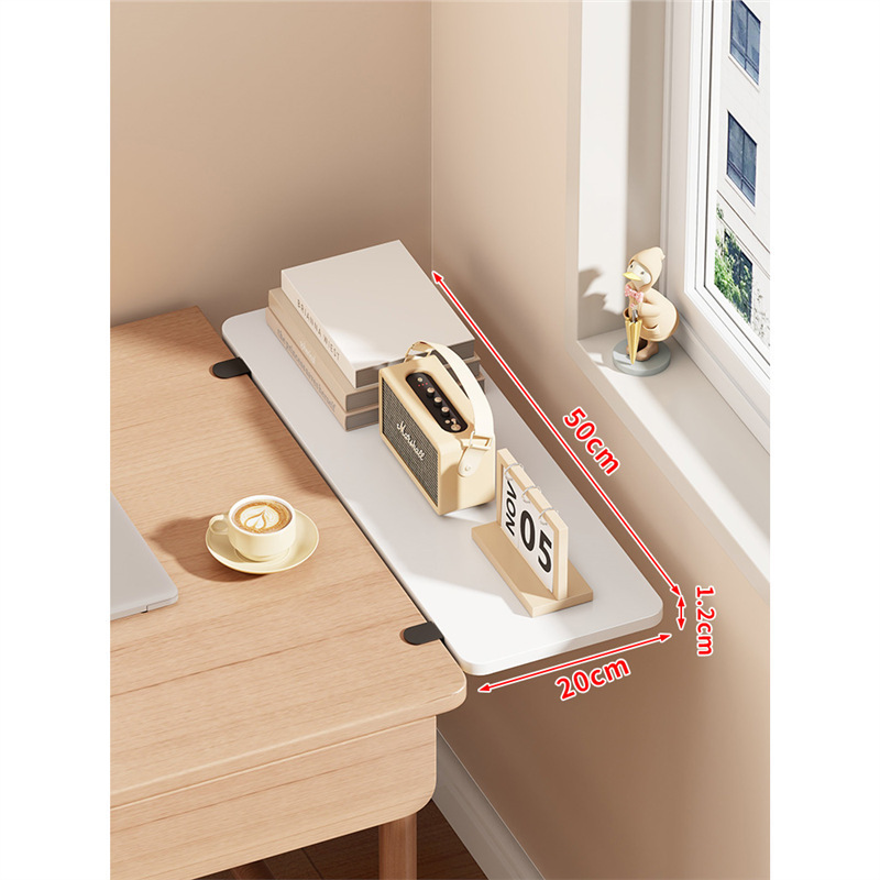 Picture of Desktop extension board, punching-free gap extension, expansion, computer desk hand rest, folding, lengthening, and widening panel