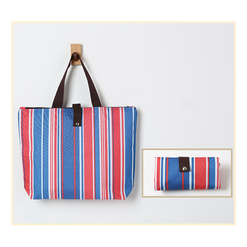 Picture of Oxford Cloth Foldableing Shopping Bag Satchel Shopping Bag Satchel Advertising Environmentally Friendly Foldableable Grocery Shopping Bag Customization