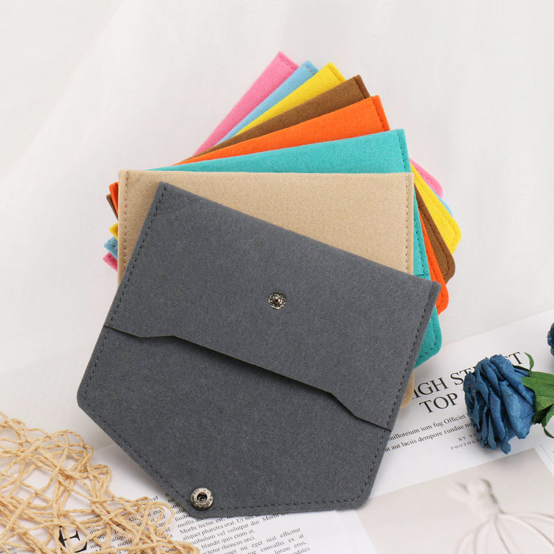 Felt Mobile Phone Bag Mobile Phone Case Packaging Bag Felt Velvet Mobile Phone Bag Advertising Gift Printable Logo Felt Bag