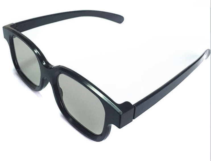 Picture of 3D glasses for watching movies polarization IMAX giant screen non-flash myopia naked eye 3D metal clip polarizer
