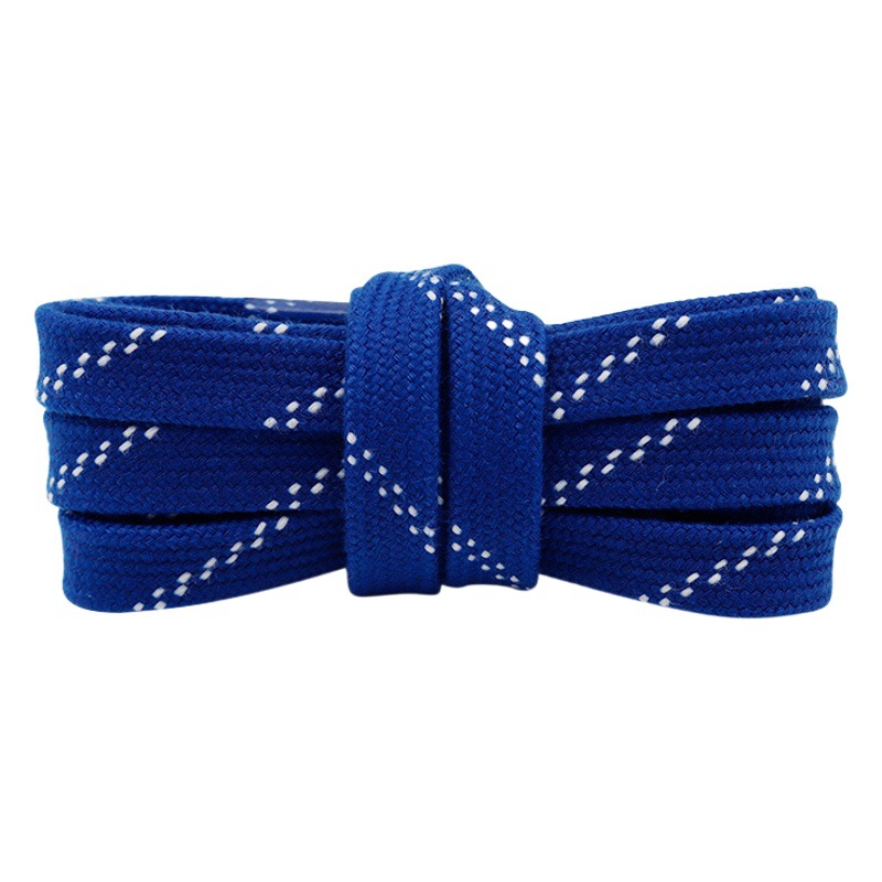 Kuro Gold Shoelaces, Special Ice Hockey Skates, Flat Double-Layer Hockey Cotton Shoelaces, Versatile Sports Shoes and Sneakers