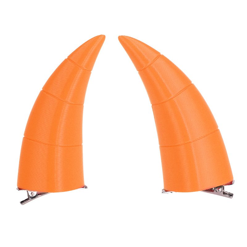 Picture of cosplay Universal Black Devil Horn Horn Halloween Headwear Accessories Props Cos Anime Hairpin 3D Headwear