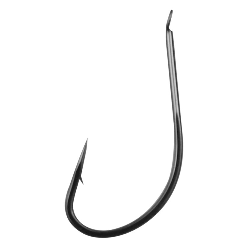 Thin reinforced carbon steel ball fish hook bulk long handle barbed crucian carp crooked mouth black sea bream sea fishing perch beak hook