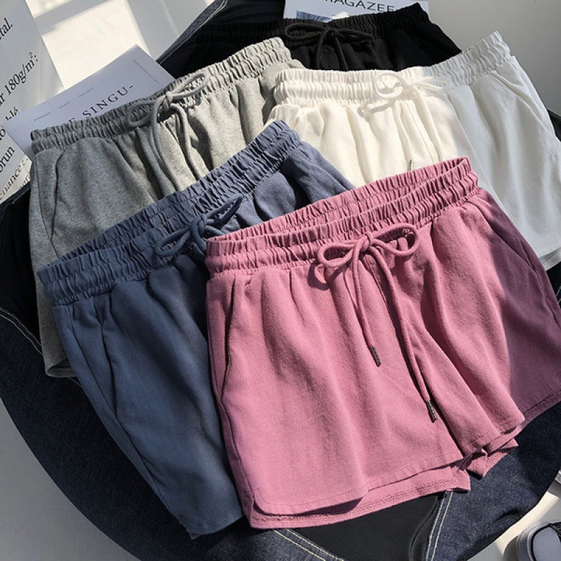 2024 New Arrival High Waist Staggedshorts Women's Loose Casual Outer Wearing New Arrival Wide Leg Pants Home Summer Pajama Pants