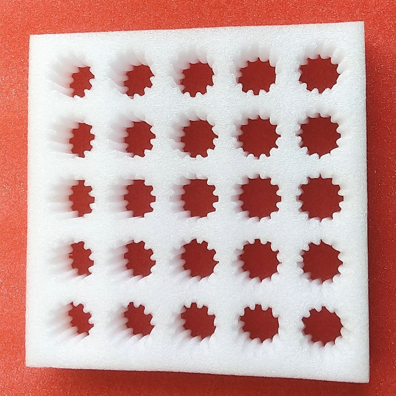 Picture of Manufacturer Customized 10 20 25 30 Pieces of Pearl Cotton Egg Tray Shock-Proof and Anti-Fall Logistics Express Foam Packaging Box