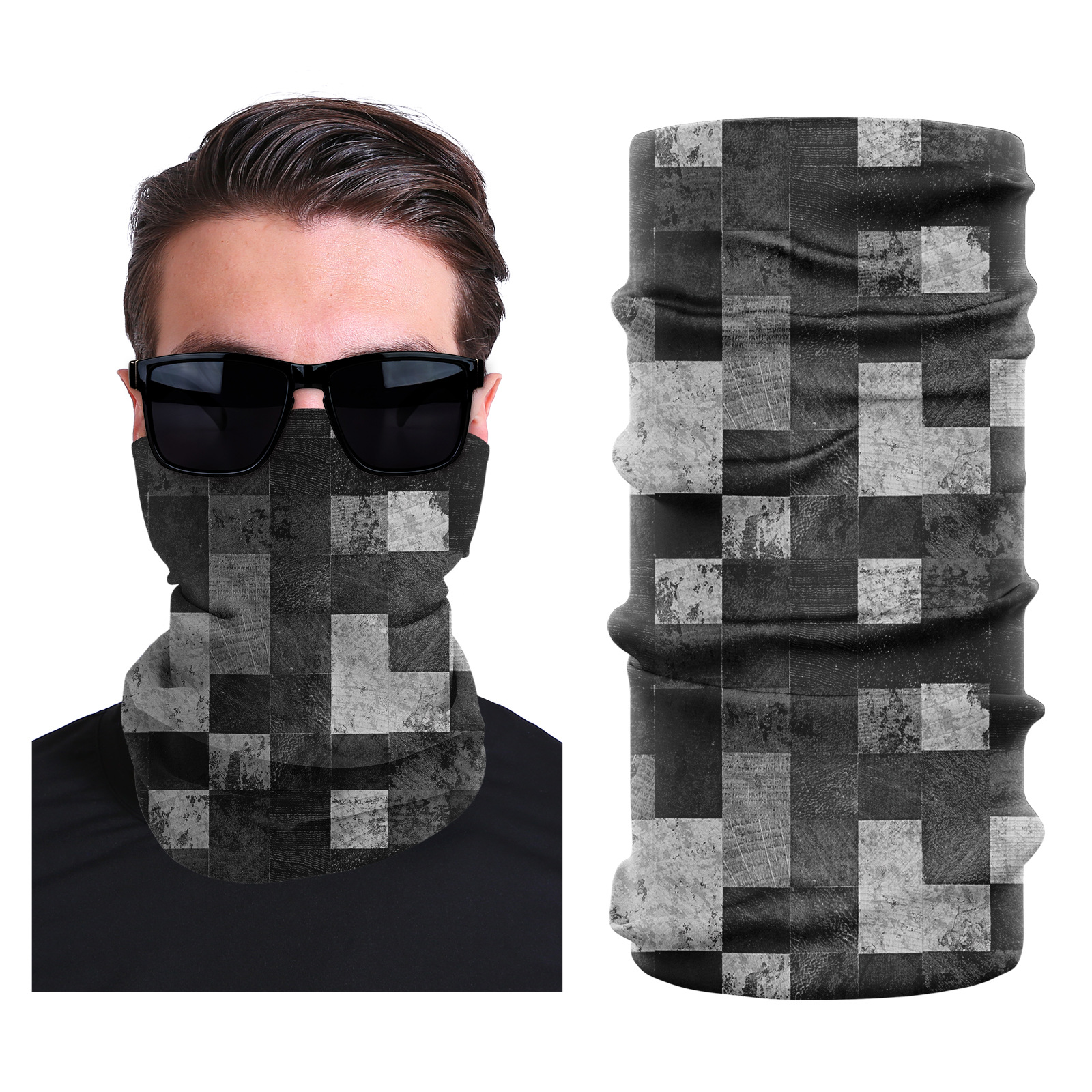 Picture of Xunhui magic scarf outdoor scarf mountaineering riding scarf high elastic seamless Ice Silk face towel cross-border bandana