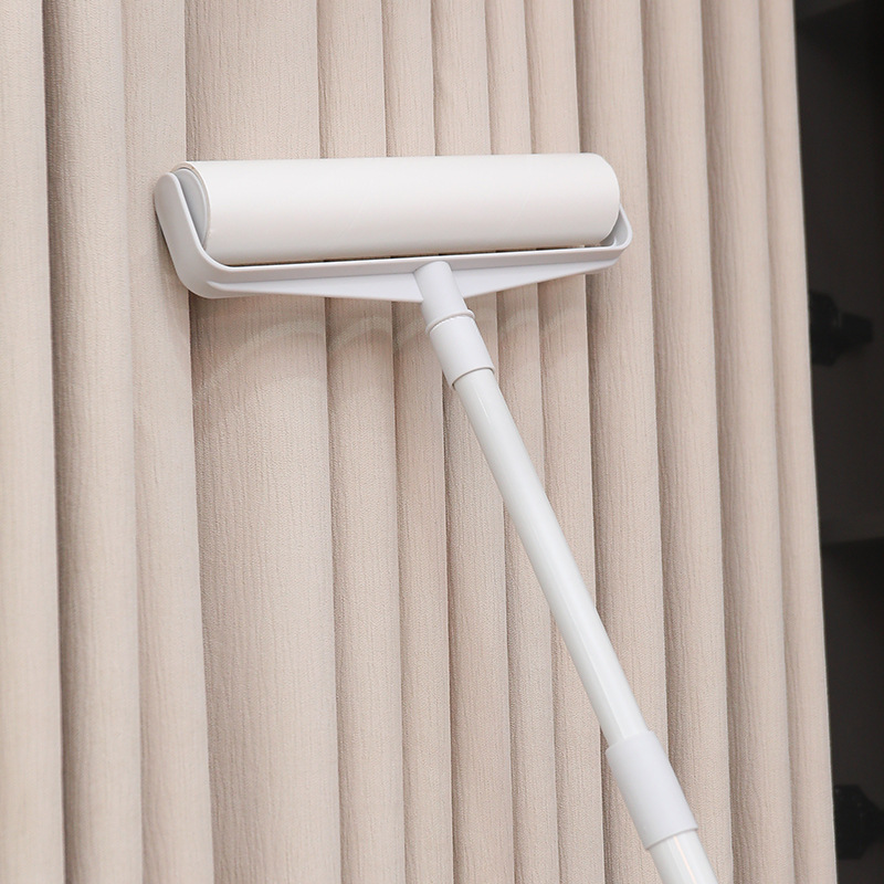 Picture of Hair Stick Roller Long Pole Telescopic Hair Stick Brush Clothing Roller Brush Hair Stick Remover Tear-Off Paper Mop Dust Removal Roller