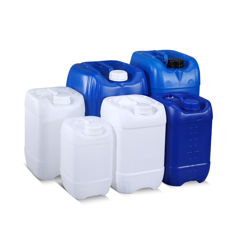 Shanshan 5-30L Thickeneded Square Barrel Waste Liquid Barrel Sealed 20kg Industrial Barrel Food Grade Plastic Barrel Stacking Barrel
