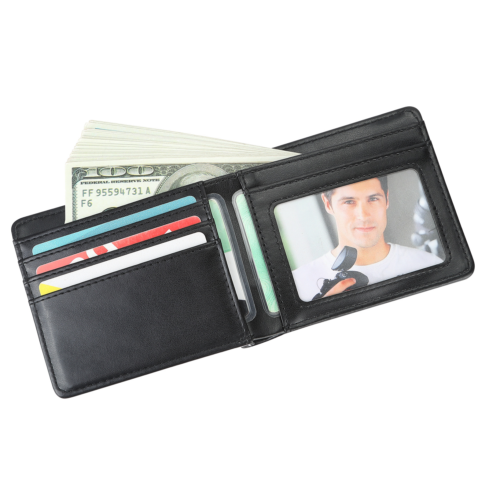 Picture of Factory Direct Supply Heat Transfer Sublimation Blank Men's Wallet Heat Transfer Blank Product Series in Stock