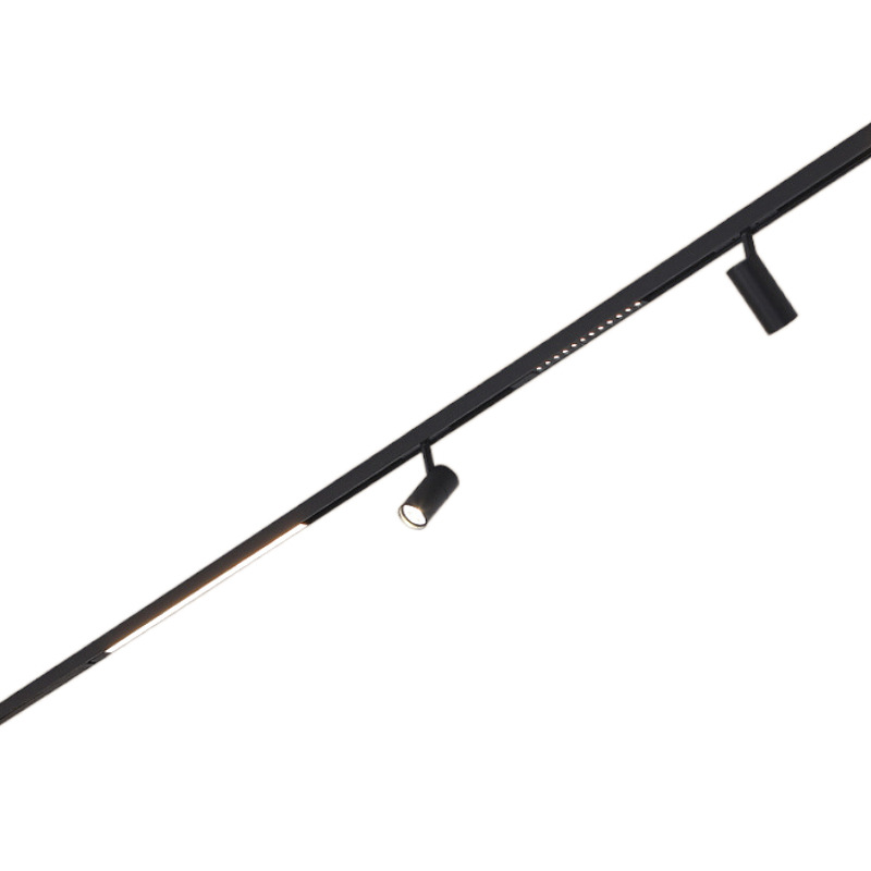 Picture of New Super Fiber Thin Zhongshan Surface-Mounted Magnetic Track Light Modern Simple Lamp Living Room Bedroom Ceiling No Main Light