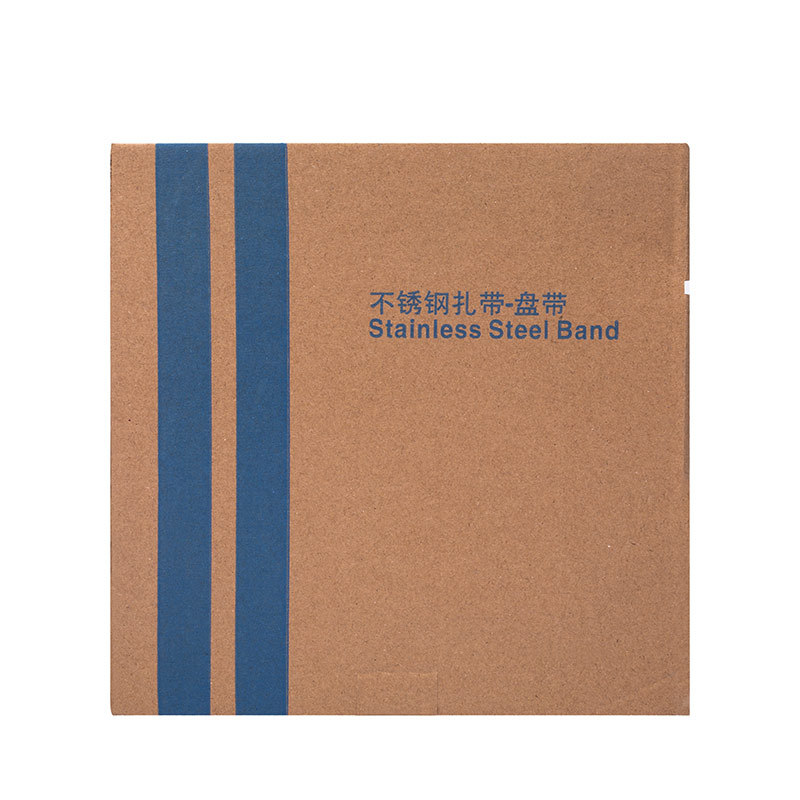 Picture of Stainless steel tie wire pole holding hoop electric box marine metal belt traffic sign packing belt buckle