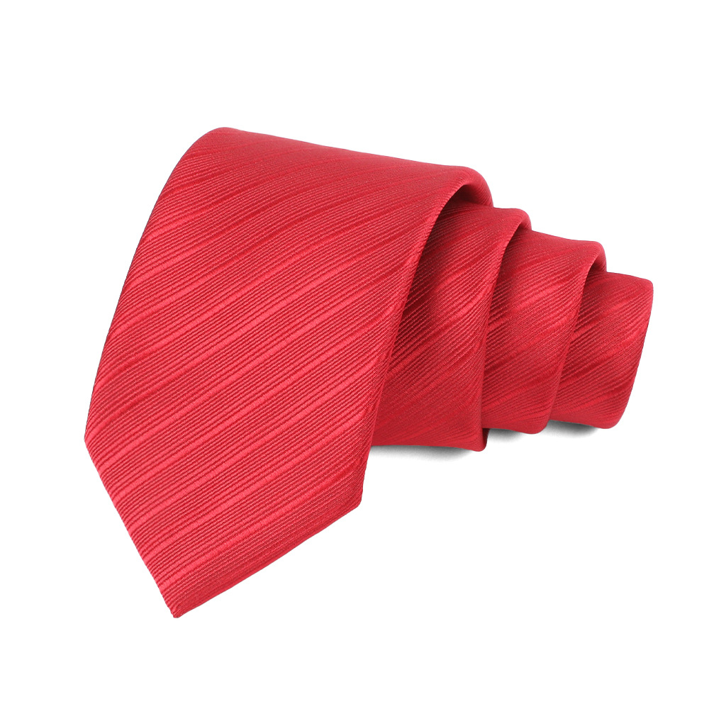 Picture of Men's Tie Business Casual Stripesd Tie 8cm Polyester Jacquard Embroider Print Tie Wholesale Formal Wear