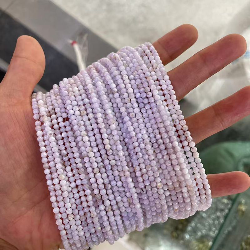 Picture of 3mm Natural Freshwater Shell Beads Round Beads Colorful DIY Jewelry Accessories Hairpin Shell Beads Bracelet Necklace Clavicle Chain Beads