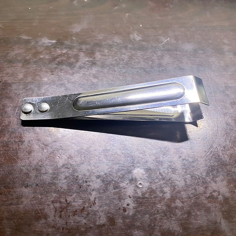 Picture of Stainless steel hair plucker fish bone plucker kitchen pig hair clip thickened chicken duck goose hair clip plucking tweezers garlic stripper