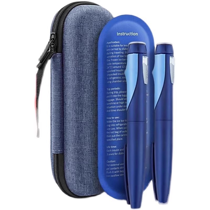 Picture of Cross-Border Insulin Refrigerated Bag Outdoor Portable Eva Storage Bag Thermal Insulation Ice Bag Refrigerated Box Ice Bag Ice Bag Wholesale