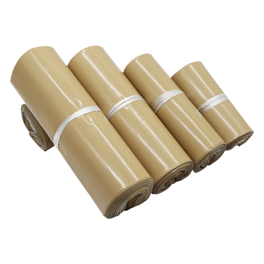Color damaged milk tea express bag thickened waterproof large bag wholesale clothing packaging bag plastic packing bag