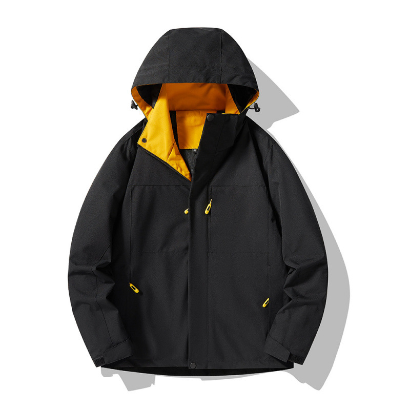 Picture of Spring and Autumn Thin Jacket 2024 New Windproof Waterproof Jacket Men's Breathable Casual Hat-off Soft Shell Mountaineering Suit for Women