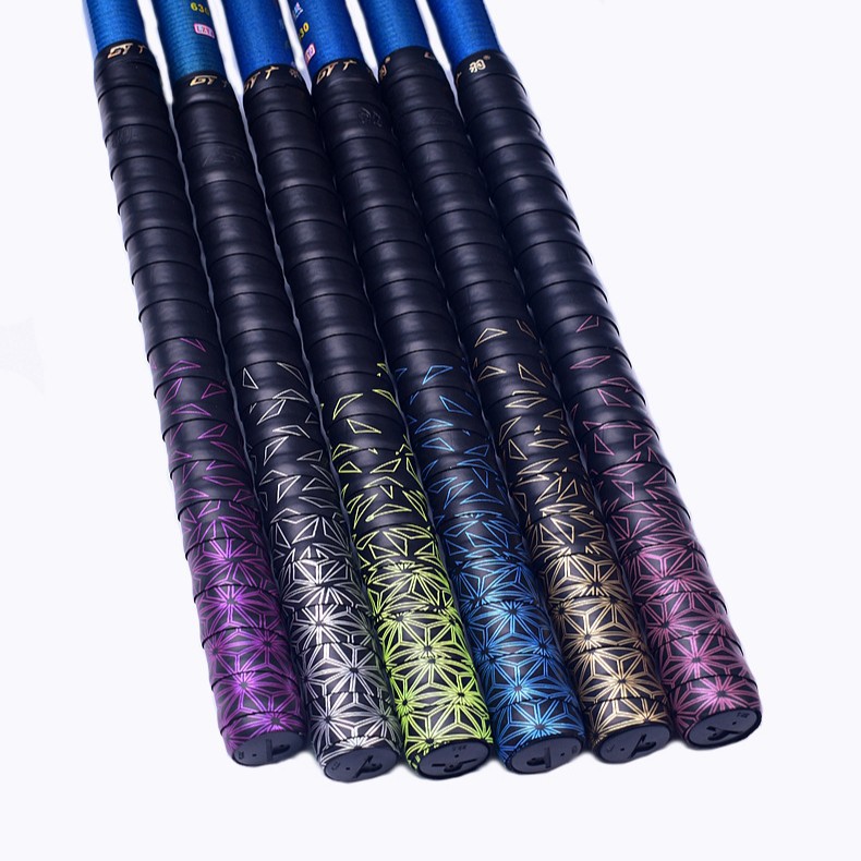 Cross-Border Exclusive Gy Anti-Slip Grip Tape for Badminton Rackets, Printed Pu Elastic Sweat-Absorbent Grip Wrap, Sweat-Absorbent and Anti-Slip