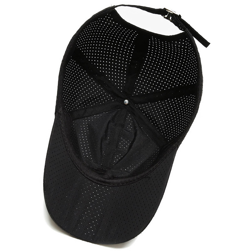 Picture of Hat summer new breathable perforated quick-drying cap men's fishing sunscreen baseball cap riding travel sports cap
