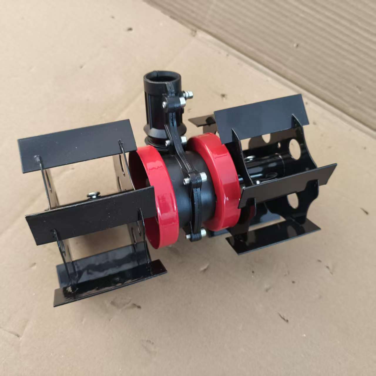 New anti-entangle gearbox accessories, weeding and mower, weed wheel, soil loosening wheel, trenching, deep plowing, soil turning brush cutter