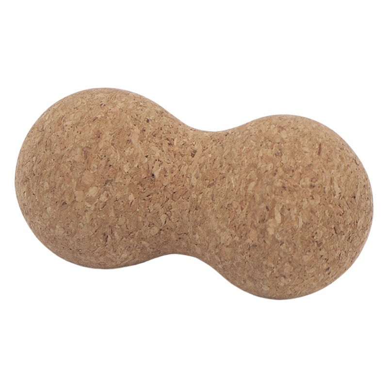 Diameter 6cm 7cm 8cm Cork Yoga Massage Ball, Non-Shedding Fascia Ball, Fitness Peanut Ball, Cork Massage
