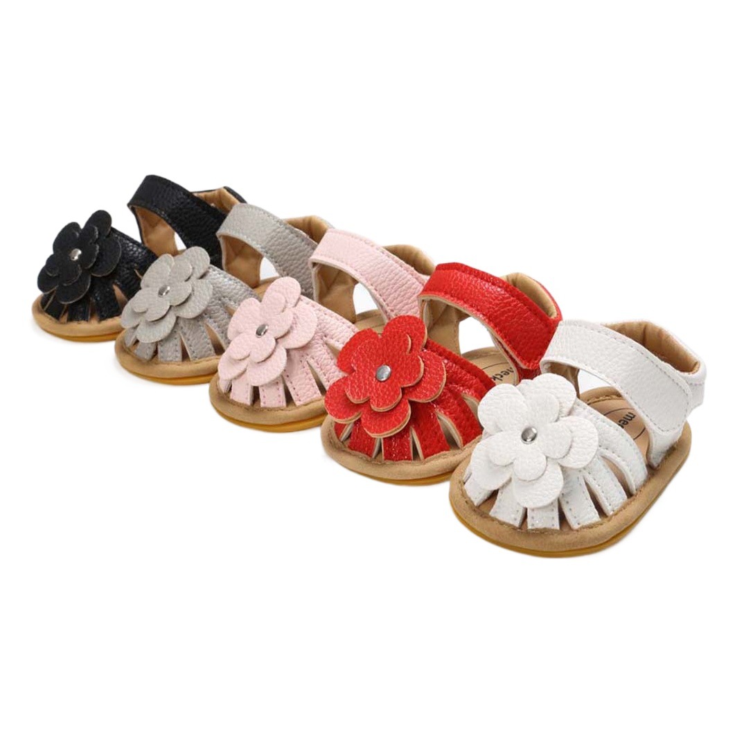 2022 New Summer Sandals Breathable Stitching Rubber Sole Non-Slip Sandals Baby Shoes Baby Shoes
