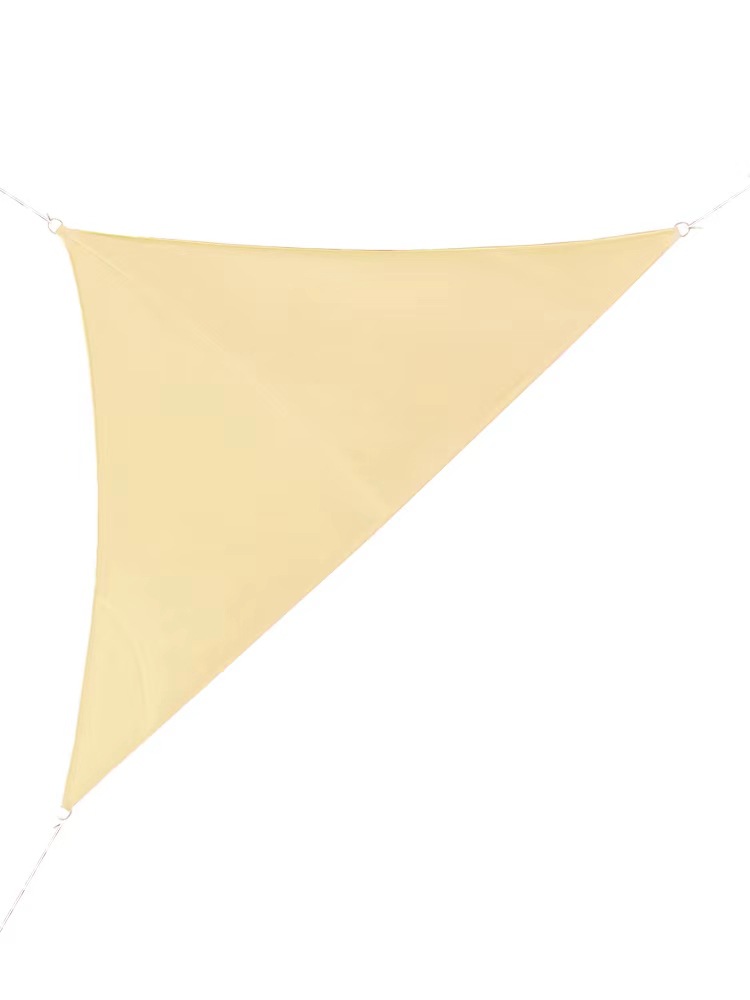 Picture of Canopy Shade Cloth Triangle Thickened Oxford Cloth Outdoor Canopy Swimming Pool Courtyard Balcony Sunscreen Waterproof Sunshade Sail