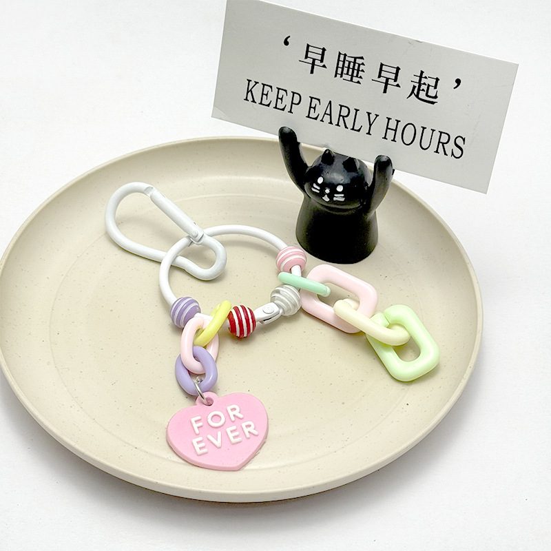 Picture of Keychain Pendant Bag Cartoon Plush Pendant Keychain Cute Small Gift Creative Gift Doll Doll