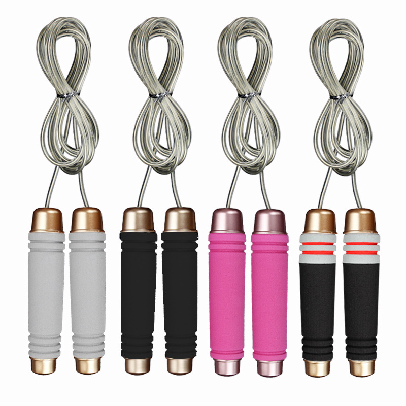 Adult Fitness Bearing Weight-Bearing Steel Wire Skipping Rope for Children and Students, Suitable for Physical Training, Sports Competitions, and Weight-Bearing Training