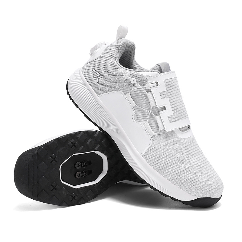 Cross-border foreign trade bicycle shoes cycling shoes men and women road bike lock shoes mountain bike booster shoes hard bottom wholesale