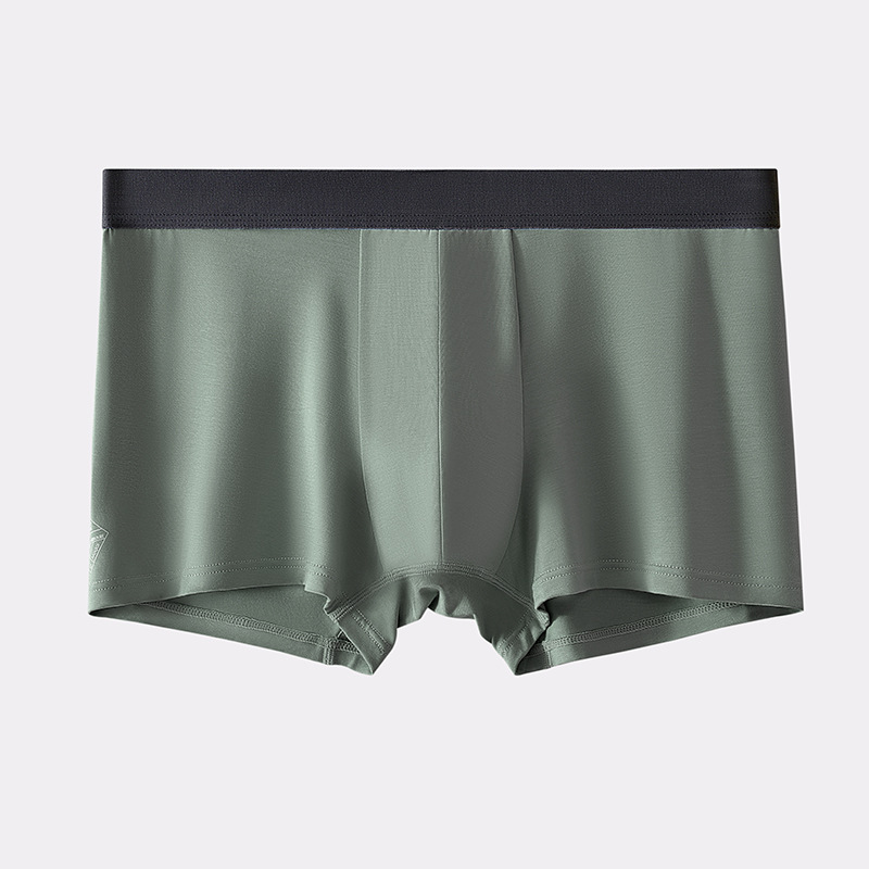 Picture of 60-Count Lenzing Modal Underwear Men's Breathable 10A Antibacterial Mid-Waist Boys' Boxer Shorts Wholesale Customization
