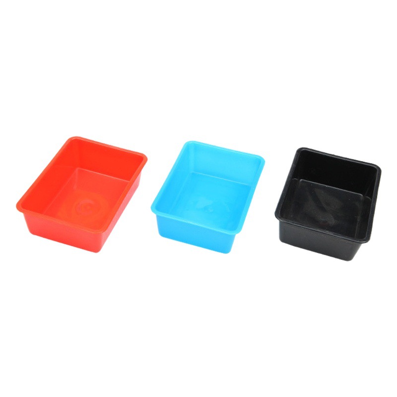 Hardware Screw Half Jin Plastic Box Classification Storage Transfer Box Small Material Box Screw Storage Box Accessories Finishing